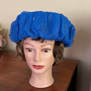 Vintage blue hat